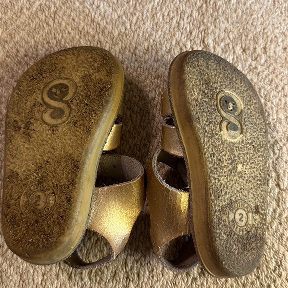 Sun-San Sea Wee Salt Water Sandals in Gold - Picture 6 of 6